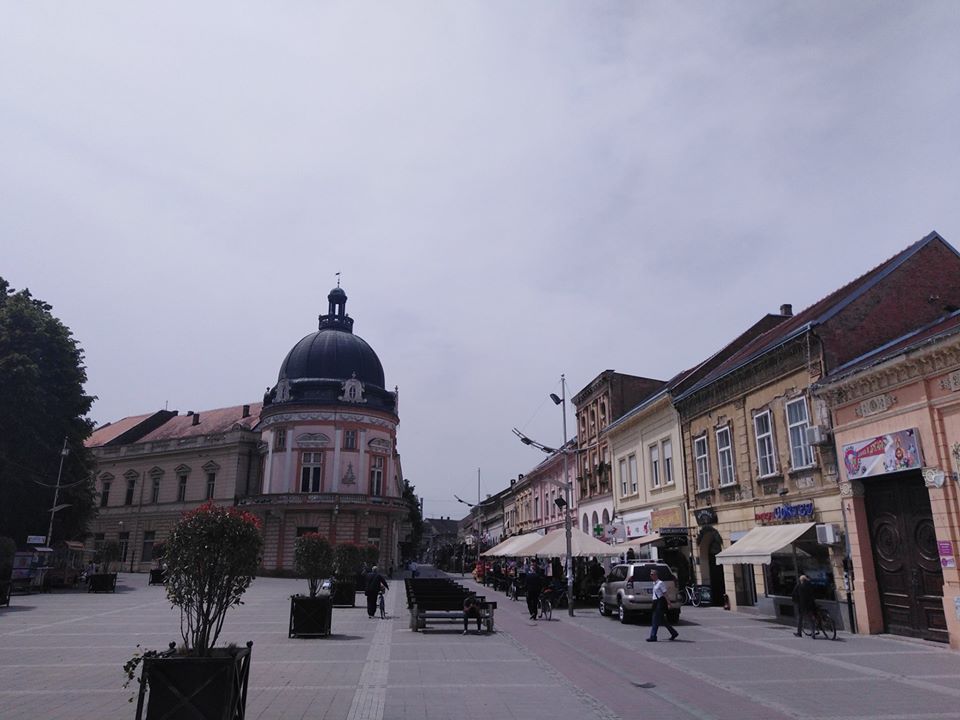 Trg Ćire Milekića i zgrada Srpskog doma