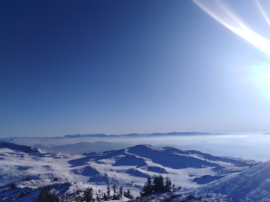 Na vrhu Jahorine - Ogorjelica 1916m